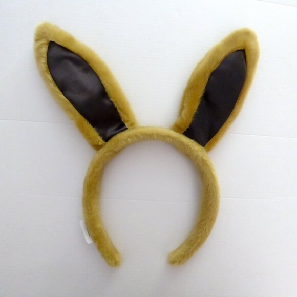 NEW PLUSH FUZZY RABBIT EASTER BUNNY EARS HEADBAND LINDT CHOCOLATE BRAND - Picture 1 of 5